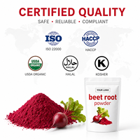 Poudre de Betterave Séchée par Pulvérisation, Poudre de Jus de Betterave Rouge Soluble dans l'Eau, Ingrédient pour Boissons, Marque Privée, OEM, ODM, Vente en Gros, Fourniture en Vrac