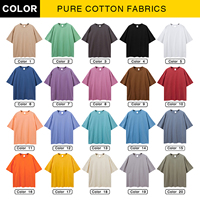 Logo de marque personnalisé de haute qualité 100% coton t-shirt surdimensionné mode essentiel t-shirt pour hommes t-shirt personnalisé