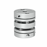 Double accouplement flexible/accouplement à disque Diamètre 19mm/26mm/32mm/34mm/39mm/44mm/50mm/56mm/68mm/82mm Coupleur d'arbre