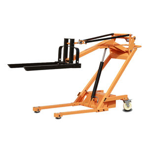 Producción de ventas directas de fábrica Carretilla elevadora eléctrica plegable de mano Elevador eléctrico Pequeño apilador de elevación popular Recuperador - Product Image 4