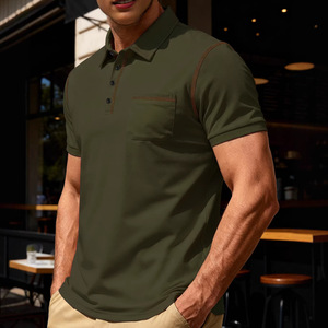 Polo da Uomo Estivo 2026 di Alta Qualità, Slim Fit, Casual, Sofisticato, Elegante, Comodo, con Tasche, per Sport e Tempo Libero - Product Image 5