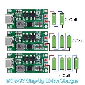 DC 3-6V 2S/3S/1-4A Boost Module Lithium P o <span class=keywords><strong>L</strong></span> <span class=keywords><strong>y</strong></span> <span class=keywords><strong>M</strong></span> <span class=keywords><strong>E</strong></span> R <span class=keywords><strong>M</strong></span>ódulo de carga de batería de iones de litio - Product Image 2