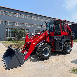 LANDWARD Mini chargeuse-pelleteuse Agriculture 3 Tonnes Godet Capacité 1.2m ³ <span class=keywords><strong>Tracteur</strong></span> Avec Chargeur Et Excavatrice - Product Image 1