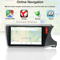 Autoradio Android à écran tactile 2din pour Honda City 2014-2019, Auto, vidéo, Navigation GPS, récepteur stéréo, DSP, lecteur dvd, Carplay