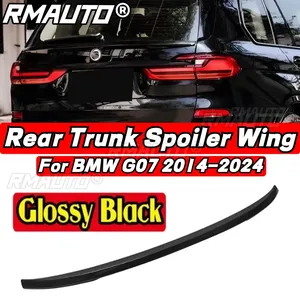 For BMW X7 G07 2019-2024 Rear Spoiler <b>Wing</b> Body Kit Carbon Fiber Look BMW G07 Car Rear Trunk Spoiler Car Accessories Rear <b>Wing</b> - Product Image 1