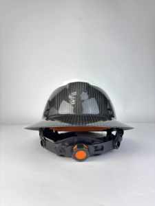 HBCカーボンファイバーハードハット新品マイナーワイドブリムヘルメットプロフェッショナル工業用帽子カスタム - Product Image 3