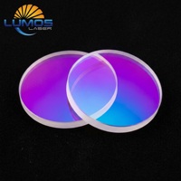 Lentille de protection laser en quartz D25.4*4MM pour tête de découpe BOCI, haute résistance aux contraintes, pièces d'équipement laser à fibre