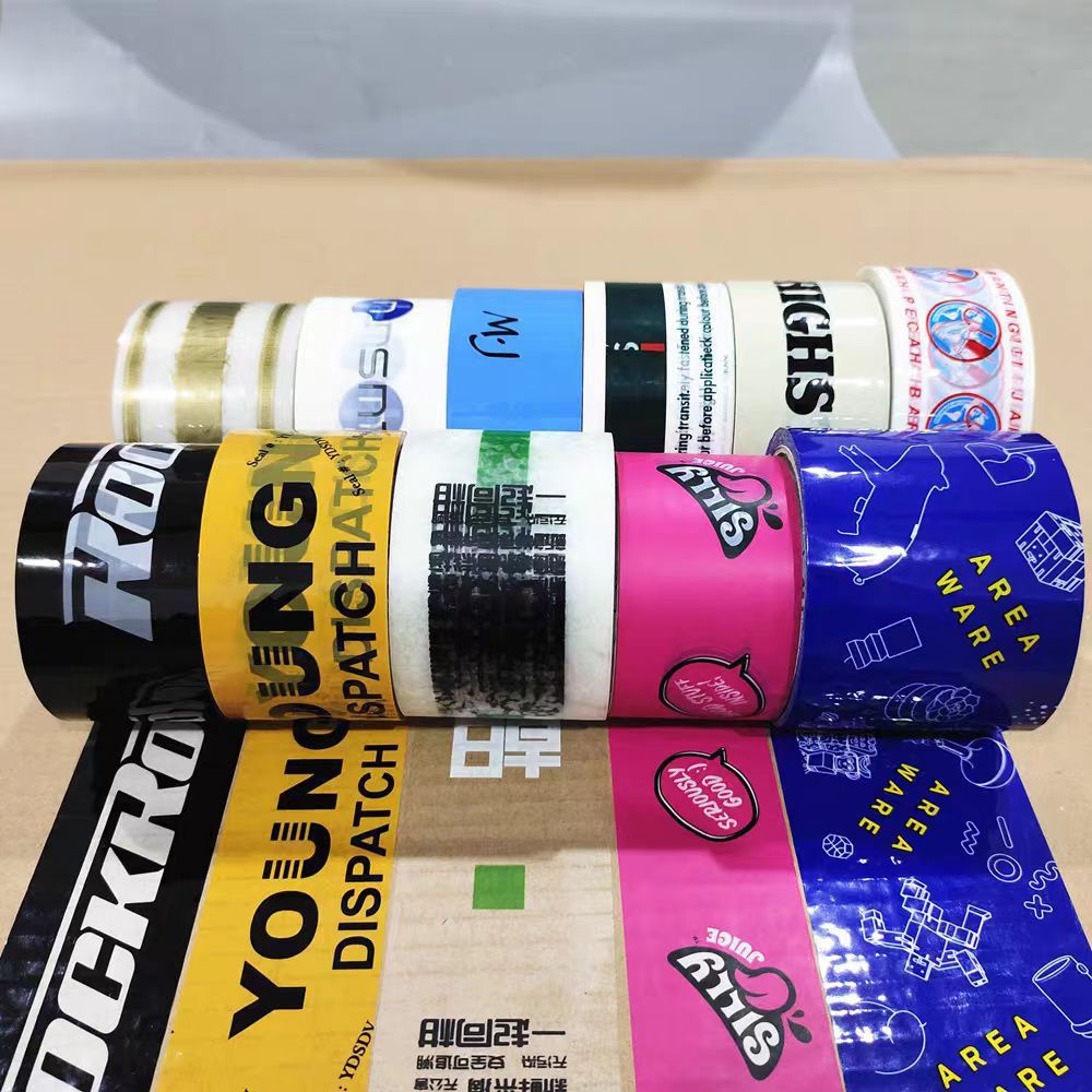 Elegant Clear Packing Tape Custom Printable High Stickiness Durable For Shipping Box Sealing Packaging Tapes