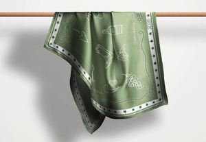 Pañuelo Personalizado para Boda, Varias Opciones de Diseño, Pañuelo de Poliéster, Algodón o Seda, Recuerdos para Despedida de Soltera, Regalo de Boda - Product Image 2