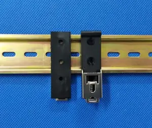Plastic Din Rail mounting holder standard 18mm width