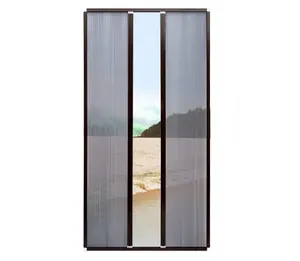Pantalla plegable de fibra de vidrio para puerta y ventana, fabricación China