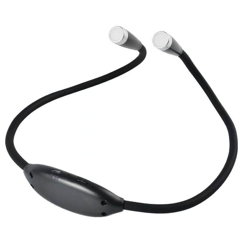 Hot sale led hug lights USB rechargeable neck lamp for night running hands free reading light Flexible Soft led Book lamps