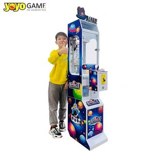 Mini Máquina de Garras Premium para Captura de Muñecas, Modelo Vertical Alto para un Jugador, Operada con Monedas y Billetes, Comercial, de Exportación, Metálica - Product Image 3