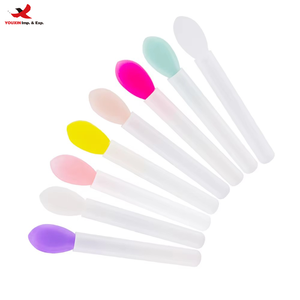 Accesorios de Belleza, Espátula Pequeña de Silicona, Aplicador de Bálsamo Labial de Silicona, Pincel de Silicona para Labios, GZ RTS, Pedido Mixto al por Mayor - Product Image 1