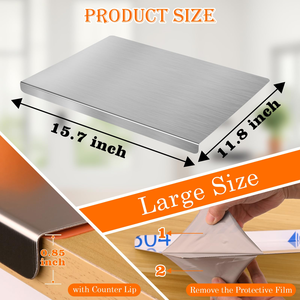Tabla de Cortar para Cocina - Tabla de Cortar Grande en Forma de L, Tabla de Cortar de Doble Cara para Hornear, Tabla de Cortar Antiadherente - Product Image 3