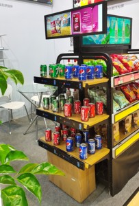 Rgx LED siêu thị thông minh bán lẻ kệ màn hình đầy đủ màu sắc GoB Kệ dẫn dải màn hình Kệ cạnh LED hiển thị - Product Image 3