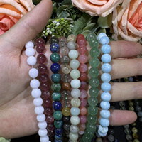 Perles de cristal naturel Produits spirituels Fournitures de sorcellerie Labradorite Pierres précieuses Perle de quartz