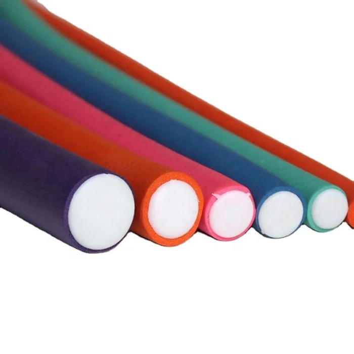 Щипцы для завивки волос Flexi rods мягкие Bendy длинные ролики пенопластовые ролики для волос