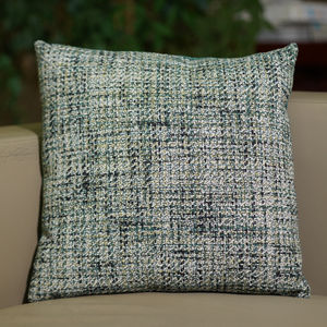 Capa de Almofada para Sofá com Técnica de Bordado Alta Qualidade Lavável com Zíper Verde 45*45cm - Product Image 2