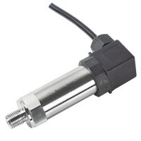 Transmetteur de pression d'eau, d'huile, de carburant, de gaz et d'air NPT 1/4 12-36V 4-20mA 0-600bar 60Mpa Capteur de convertisseur de pression en acier inoxydable