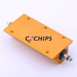 ตัวต้านทานตัวต้านทานท่อเซรามิกเปลือกอลูมิเนียม HoRX-100W-100R-5 100Ohm 5% 100W - Product Image 2