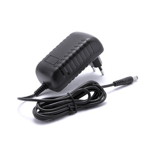 <b>12V</b> 2A Wall Mounted Switching Power Supply 24W <b>Adapter</b> EU Plug Natural Cooling 1m Cable Constant Voltage Model BX-1202000B - Product Image 3