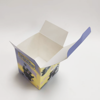 Boîte en carton couché C1S OEM pour jouets, taille, forme et impression personnalisées, carton pliable pour petites pièces de jouets, poupées et jeux éducatifs