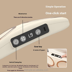 Sabuk pijat pemijat perut, sabuk pijat panas perut, pelangsing elektrik, getaran, pembakar lemak - Product Image 2