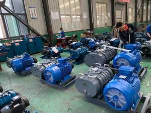 LG-125 Double étage 11kw 15HP Tmvt Aerzen Roots Pd Souffleurs Tri Lobe Prix Silancer Essence 380v pour Gaz - Product Image 3