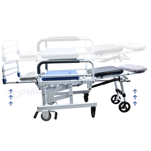 Vente directe usine : Fauteuil de bain inclinable avec siège de toilette pour personnes âgées et patients immobiles - Product Image 4