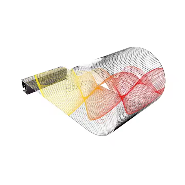 Factory Price Advertising Flexible LED Crystal Film Screen Transparent Indoor LED Film Screen