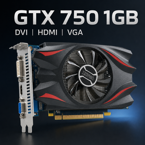 การ์ดจอ GTX750 <span class=keywords><strong>1GB</strong></span> GDDR5 128Bit PCI Express 3.0 X16 ระบายความร้อนด้วยพัดลม สำหรับเล่นเกม รองรับ DVI VGA สำหรับคอมพิวเตอร์ตั้งโต๊ะ - Product Image 4