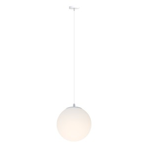 Acrylic Milky White Spherical Pendant <b>Light</b> 15-50cm LED Round Modern Minimalist Ceiling Lamp for <b>Dining</b> Room Decor - Product Image 5