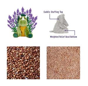 Peluche Pesante Personalizzabile 2025, Adatto al Microonde, Aiuto per il Sonno dei Bambini, Antistress, Vendita all'Ingrosso - Product Image 3