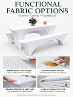 Ensemble de table et de banc de pique-nique en tissu OEKO-TEX avec support REACH pour l'hôtellerie