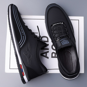 Chilowa Baskets de sport décontractées respirantes pour hommes, chaussures de loisirs à talon bas et semelle extérieure en caoutchouc - Product Image 2