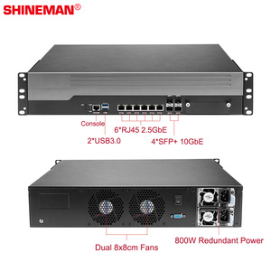 Mikrotik máy chủ ros7 Intel H770 12th 13th 14th Core i3 i5 i7 6 LAN RJ45 cổng 2.5G 4 SFP + 10g pfsense tường lửa - Product Image 6