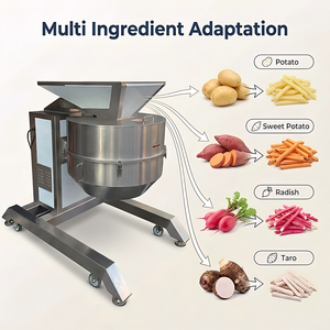 <span class=keywords><strong>Machine</strong></span> professionnelle de découpe de <span class=keywords><strong>frites</strong></span> à haut rendement, <span class=keywords><strong>machine</strong></span> automatique de découpe de légumes racineux, carottes et pommes de terre en bâtonnets - Product Image 3