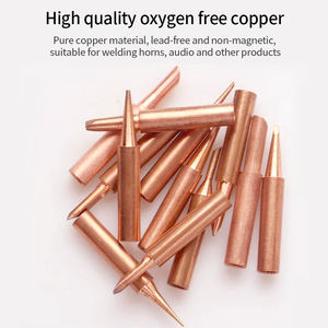 XuFeng 10 pièces par lot, station de soudage 936, pointe de soudage électrique <span class=keywords><strong>Metcal</strong></span>, série 900M, pointes de <span class=keywords><strong>fer</strong></span> à <span class=keywords><strong>souder</strong></span> en cuivre pur rouge - Product Image 5