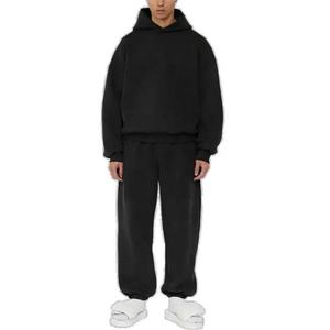 Ensemble de survêtement pour homme en gros, ensemble de sweat-shirts et de pantalons de survêtement pour homme, ensemble de sweat-shirts et de pantalons de survêtement en polaire pour homme - Product Image 4