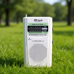 Radio portable Dv-742 avec écran numérique et haut-parleur pour utilisation en extérieur - Product Image 2