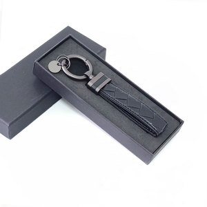 Fashion-Forward Custom PU <b>Key</b> <b>Holders</b> with Star Woven Texture for Car <b>Keys</b> & Bag Charm Use - Product Image 5