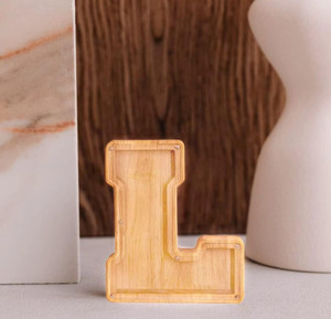 <span class=keywords><strong>Tirelire</strong></span> en bois personnalisable en gros, grande capacité, transparente, <span class=keywords><strong>avec</strong></span> lettres de l'alphabet à personnaliser, pour un design créatif - Product Image 2