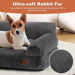 Прямоугольная ортопедическая кровать для собак с эффектом памяти - Product Image 3