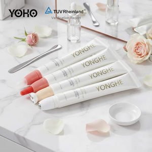 Tubo Cosmético de Plástico PCR Personalizable con Aplicador de Bola Rodante, Tubo de Masaje para Envases de Crema para Ojos - Product Image 1