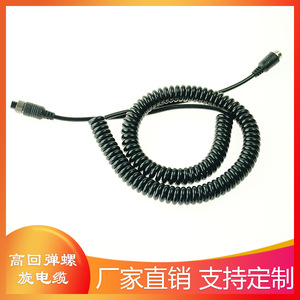 ชุดสายเคเบิลเชื่อมต่อแบบวงกลม 4 แกน หุ้มฉนวน PVC ตัวนำทองแดง สำหรับระบบกล้องมองหลัง ระบบกล้องวงจรปิด - Product Image 3