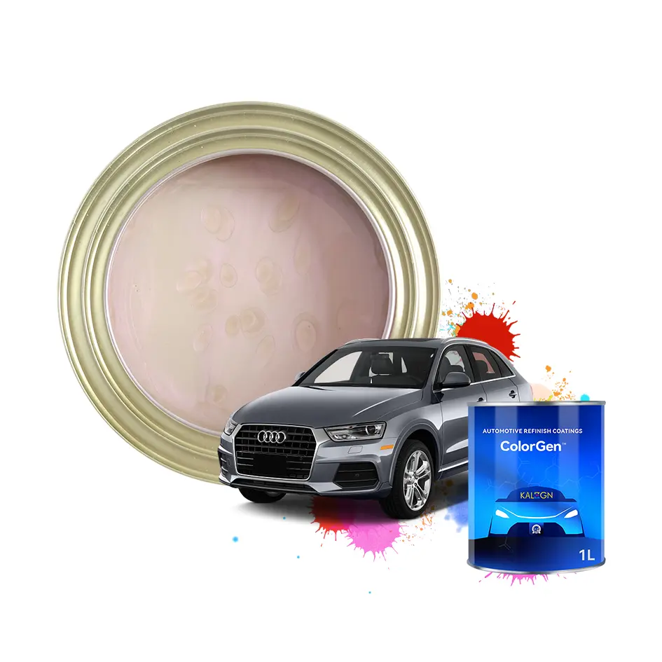 2K Car Painting Top Coat Auto Acrylic Coat Paint Alta dureza sólida para pintura