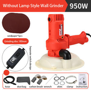 Deko — <span class=keywords><strong>ponceuse</strong></span> murale électrique à vitesse Variable, 1250W, 180mm, appareil de bricolage, pour percer les murs, sans poussière, Machine de ponçage Portable - Product Image 6