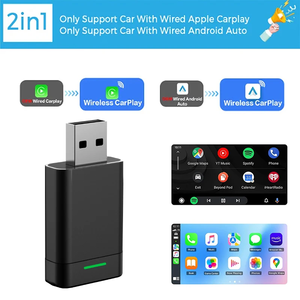 Adaptador Inalámbrico Carplay Android Auto para Toyota, Mazda, Nissan, Camry, Suzuki, Subaru, Citroën, Audi, Mercedes, Kia, Ford, Opel, <span class=keywords><strong>Spotify</strong></span>, BT - Product Image 2