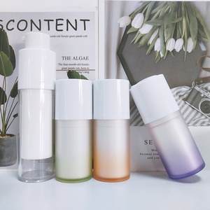 Cosmetic Airless <b>Bottle</b> and Jar 15ml 30ml 50ml Airless <b>Pump</b> <b>Bottle</b> Matte Color for Serum Lotion - Product Image 5